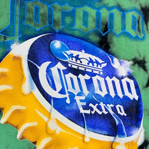 Vintage Corona tie dye graphic shirt - Picture 6 of 6